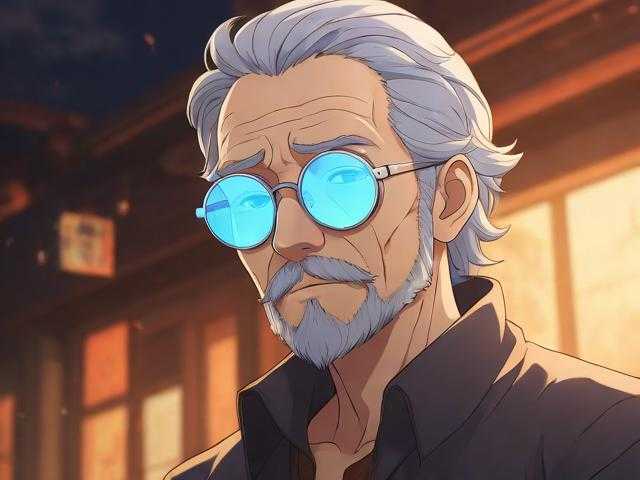 2025年早春的胡同口 张大爷的智能眼镜闪着淡蓝光晕 晨练归