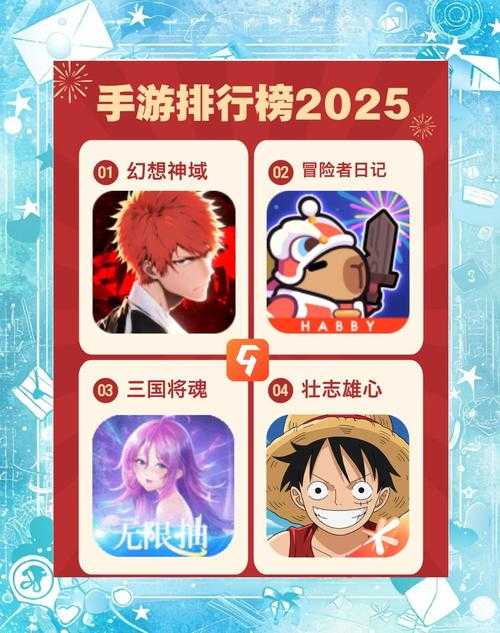 2025年最值得体验的五大手游对比测评