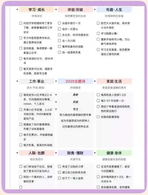 2025年清单管理全攻略 从100项挑战到365天从容